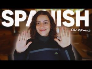 SPANISH SHADOWING! Practice your Speaking & Pronunciation!
